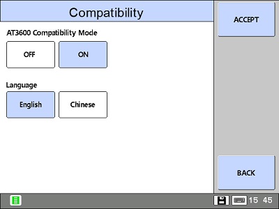 B - Enable Compatibility mode on AT5600