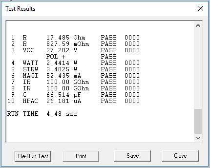 Run test program and Check C Test Result
