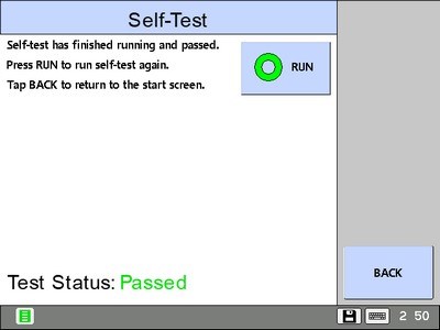 Self Test Computer AT5600 Self test